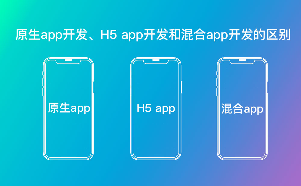 原生app開(kāi)發(fā)、H5-app開(kāi)發(fā)與混合app開(kāi)發(fā)的區(qū)別